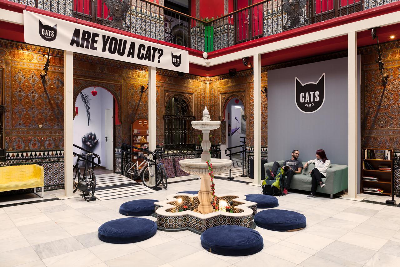 Cats Hostel Madrid Sol Bagian luar foto